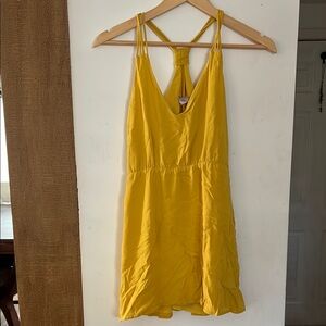 Mustard Yellow Strap Dress
